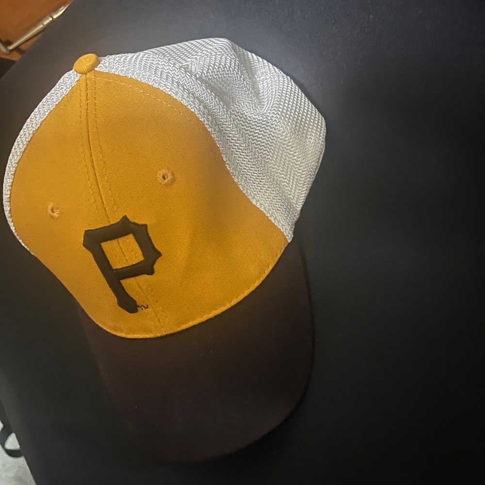 Yellow and Black Baseball Cap